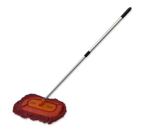California Car Duster XL Floor with Extension Handle 96627 Cleaning Brushes, Duster, Extendable, Aluminum Handle, 17 in. x 9 in. Mop Head, Each