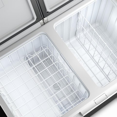 Dometic CFX3 75 Dual Zone Powered Coolers 9600024621 Refrigerator, Cooler, Liter, 113-12 oz. Can Capacity, -7-50 degrees F, 12/24 V DC/120V AC Power, Each