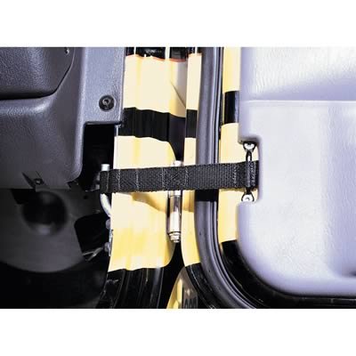 Smittybilt Adjustable Door Straps S/B769401 Strap, Adjustable, Jeep, Each