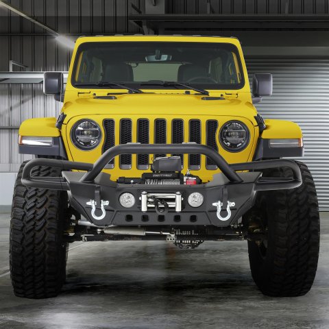 Smittybilt SRC Gen2 Bumpers S/B77724 Bumper, GEN2, Front, Fabricated, Steel, Black Textured Powdercoated, Jeep, Each