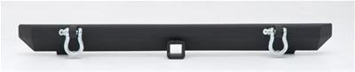 Smittybilt SRC Classic Bumpers S/B76750D Bumper, Classic, Rear, Fabricated, With D-Rings, Steel, Black Textured Powdercoated, Jeep, Each