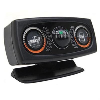 Smittybilt Clinometer II Gauges S/B791006 Clinometer/Compass, Dash Mount, Each