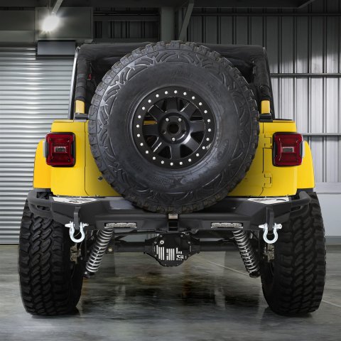 Smittybilt SRC Gen2 Bumpers S/B77714 Bumper, GEN2, Rear, Fabricated, Steel, Black Textured Powdercoated, Jeep, Each