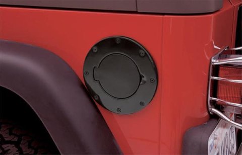 Smittybilt Fuel Doors S/B75007 Billet Style Gas Cover