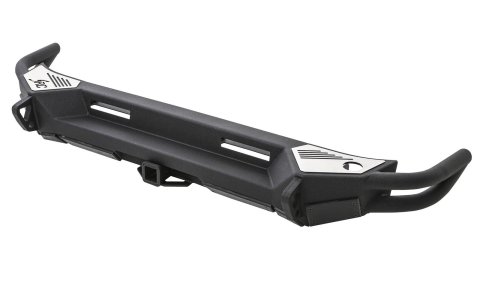 Smittybilt SRC Gen2 Bumpers S/B76614 Bumper, Gen2, Fabricated, Steel, Black Powdercoated, Receiver Hitch, Rear, Jeep, Each