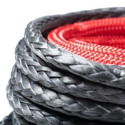 Smittybilt Spectra Synthetic Winch Ropes 97710S Rope, Synthetic, Rope, 25/64 in., 94 ft., 10,000 lbs. Capacity, Each