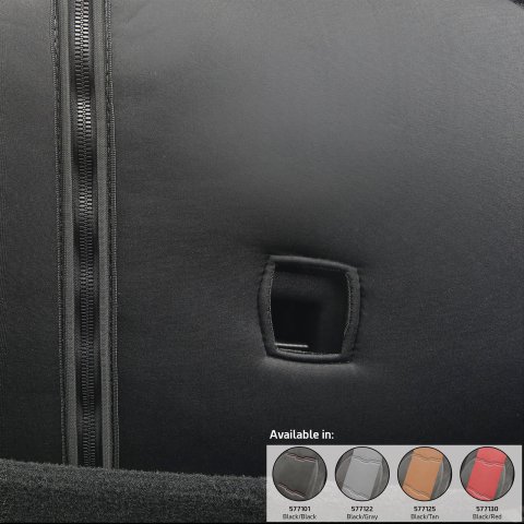 Smittybilt Gen2 Neoprene Seat Cover Sets S/B577122 Covers, GEN 2, Neoprene, Front/Rear, Water Resistant, Headrest Covers, Black/Charcoal, Jeep, Wrangler JL, Kit