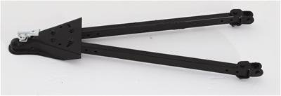 Smittybilt Tow Bars S/B87450 Bar, 5,000 lbs. Capacity, Steel, Black Powdercoated, Kit