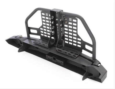 Smittybilt XRC Atlas Tire Carriers S/B76896-02 Spare Carrier, Atlas, Rear of Vehicle Location, Steel, Black, 40.00 in. Max Diameter, Jeep, Each