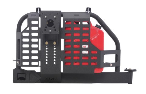 Smittybilt XRC Swing-Away Tire Carriers for 1983-2001 CHEROKEE - SB76851-02 Spare Carrier, XRC, Swing-Away, Rear, Steel, Black Textured, 35 in. Maximum Diameter, Jeep, Each