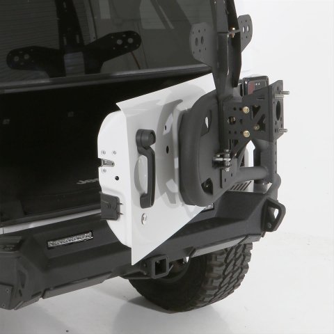 Smittybilt XRC Gen2 Rear Bumpers S/B76858 Bumper, XRC, Rear, Fabricated, Steel, Black Textured Powdercoated, Hitch, Jeep, Each