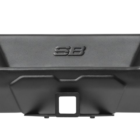 Smittybilt Stryker Modular Rear Bumpers S/B76732 Bumper, Stryker, Modular, Rear, Fabricated, Steel, Black Powdercoated, Jeep, Each