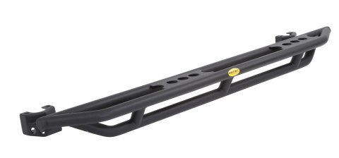 Smittybilt SRC Side Armor Guards S/B76634 Rocker Guards, Armor, Steel, Black Textured Powdercoated, Jeep, Pair