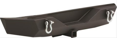Smittybilt XRC Bumpers for 2007-2018 WRANGLER, 2018 WRANGLER JK - SB76855 Bumpers, Rear, Rear Bumper, w/Hitch, w/o Spare Tire Option Mount, Black Texture, No Drill Installation