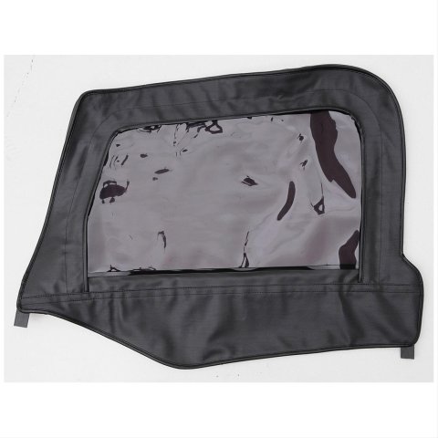 Smittybilt Replacement Door Skins S/B79435 Skin Cloth; Skin; Black Diamond; Driver Side; w/Frame