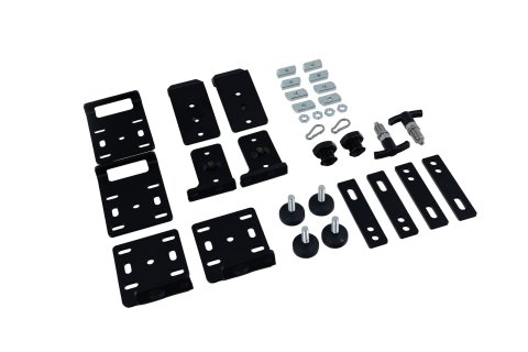 Smittybilt Quick-Release Tent Mounts 2500 Truck and Ground Accessories, Quick Release Mounts, 3/16 in. Thick, Steel, Powdercoat Finish, Universal, Pair