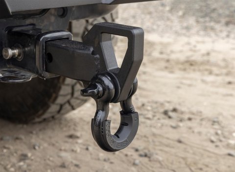Smittybilt Hitch Recovery Hubs SB29313 Tow Hook, Hub, Steel, Black Powdercoated, 2.00 in. Receiver, Universal, Each