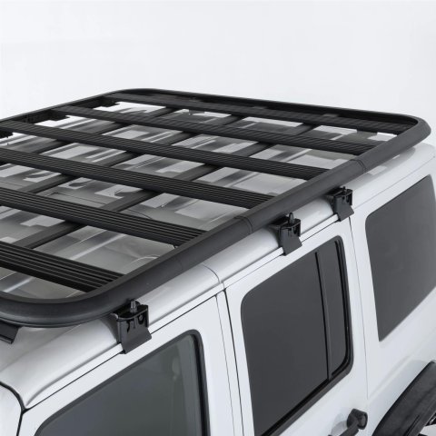 Smittybilt Roof Racks JK4DRRACK1 JK 4DR DEFENDER RACK KIT-60X57