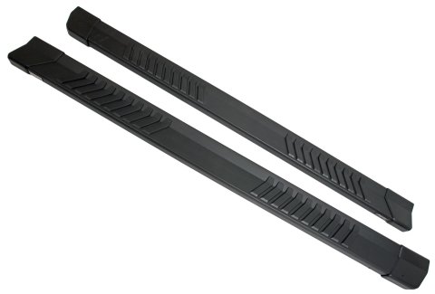 Raptor Series 6 in. OEM-Style Aluminum Running Boards for 2005-2023 TACOMA - 1704-0378BT Boards, OEM-Style, Aluminum, Black, Toyota, Pair