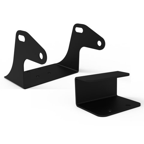 Raptor Series Magnum Chase Off-Road Floor Jack Mounting Brackets 100046 Mount, Steel, Back, Each