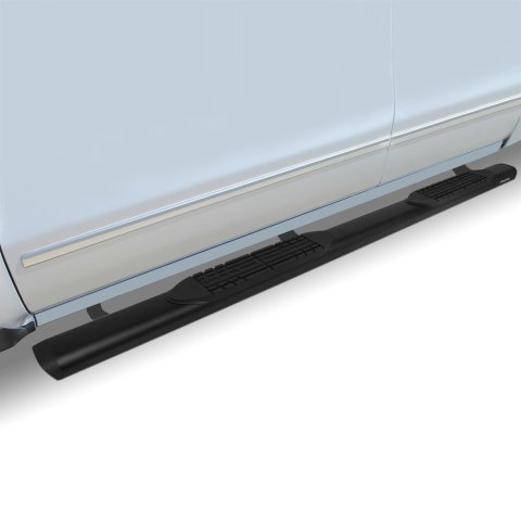 Raptor Series 5 in. Slide Track Oval Running Boards for 2007-2021 TUNDRA - 2004-0132BT Boards, Track, Oval, in., Aluminum, Black, Toyota, Pair