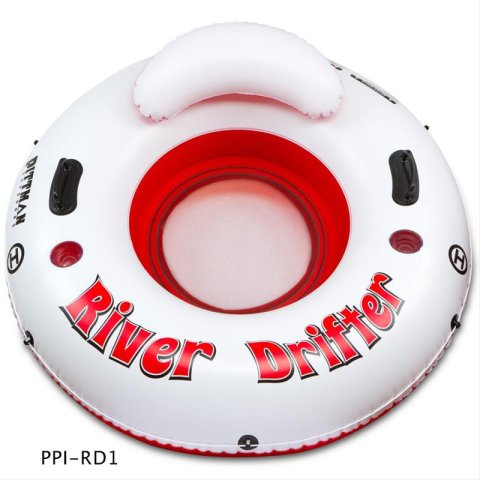 AirBedz River Drifter One Person Float Tubes PPI-RD1 Flotation Device, Drifter, Tube, Single-Person, Each