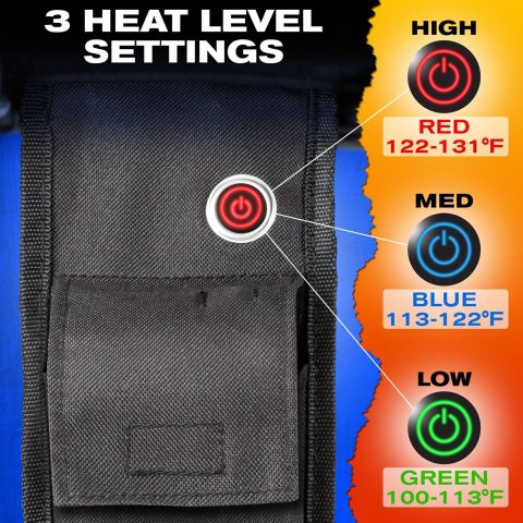 AirBedz Folding Chairs PPI-HEAT_CHR Pittman Outdoors Portable Heated Camping Chair