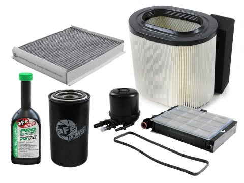 aFe Pro GUARD Diesel Filter Maintenance Kits 35-17007M Kits, Booster, Engine Air Filter, Fuel and Water Separator, Oil Filter, Cabin Filter, Ford, Powerstroke, Kit