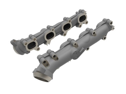 AFE Power Exhaust Manifolds 46-40154 BladeRunner Ported Ductile Iron Manifold RAM 1500 (DT) 19-24 V8-5.7L HEMI