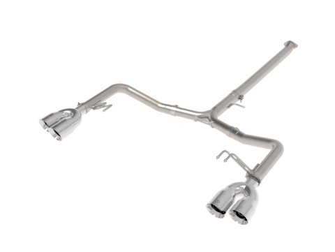 AFE Power Exhaust Systems 49-37043-P Takeda 3 IN to 2-1/2 IN 304 Stainless Steel Axle-Back w/ Polished Tip Kia K5 GT 21-24 L4-2.5L (t)