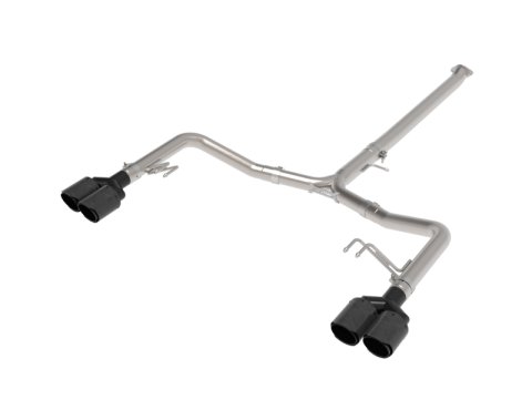AFE Power Exhaust Systems 49-37043-C Takeda 3 IN to 2-1/2 IN 304 Stainless Steel Axle-Back Carbon Fiber Tip Kia K5 GT 21-24 L4-2.5L (t)