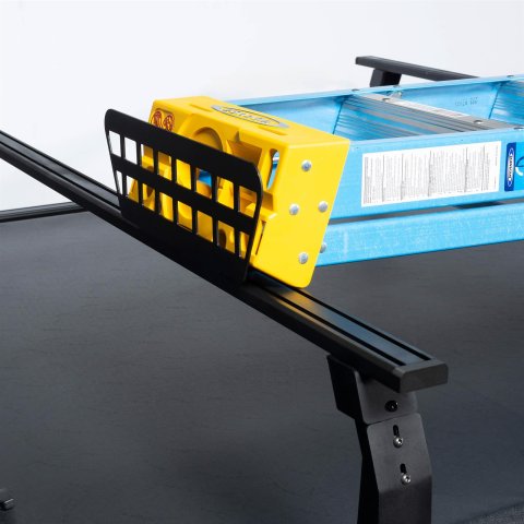 Putco Bed and Ladder Rack Accessories 129923 Stop/Load stop - / 4.5" height with tie down - pair, Universal, Tec Skin