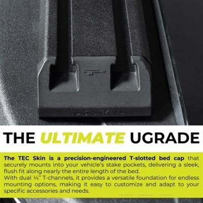 Putco Bed Rail Caps 129831 RAM 1500 - 8ft (Classic), 2019-2024, TEC SKIN