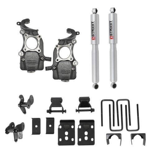 Belltech Suspension Lowering Kits 1052SP LOWERING KIT W/ STREET PERFORMANCE SHOCKS