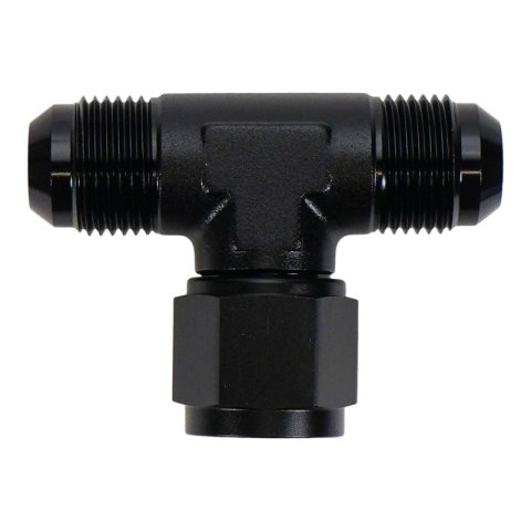 DeatschWerks 10AN Male Flare to Female Flare Swivel Tee on 90
