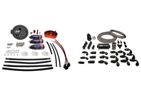 DeatschWerks A90 Supra/G8X BMW M3/M4 X3 Module w/ Triple DW420 Pumps and PTFE Return Plumbing Kit