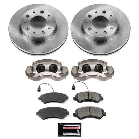 Power Stop 14-24 Ram ProMaster 1500 Front Autospecialty Kit w/Calipers (1x psbKOE7303, 1x psbL15135)