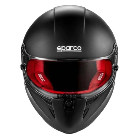 SPARCO Stealth RF Helmet - X Large - Matte Black/Red