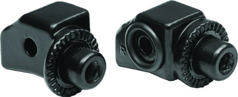 Kuryakyn Footpeg Adapter Rear S Bk Af Twin