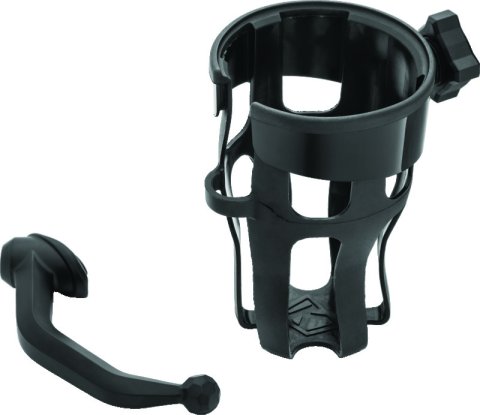 Kuryakyn Reflex Drink Holder Honda Goldwing DCT Handlebar Left Side Mount Black
