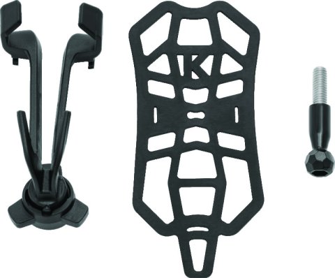 Kuryakyn Free-Flex Device Holder Handlebar Clamp Mount Black