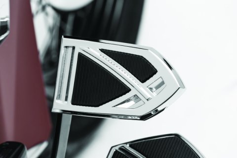 Kuryakyn Phantom Brake Pedal Pad For 18-Up FL Softails With Rider Floorboards - Chrome