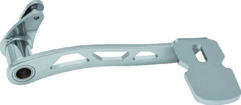 Kuryakyn Girder Extended Brake Pedal 14 and Up Without Fairing Lowers Chrome