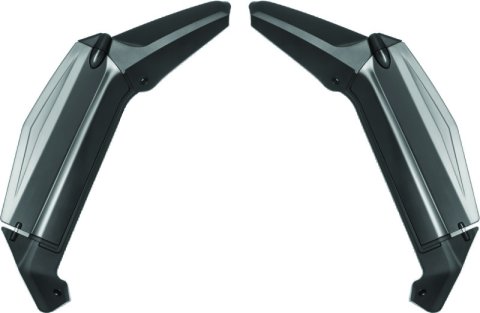 Kuryakyn Air Deflectors 18-Up Goldwing Dark Smoke