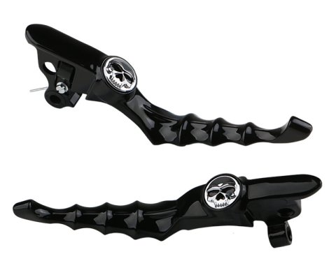 Kuryakyn Zombie Levers 21-23 and select 24-25 Touring Gloss Black