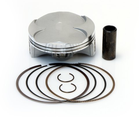 Vertex Pistons 16-17 CRF 250 R Forged High Compression Piston Kit - 14.0:1 Compression Ratio