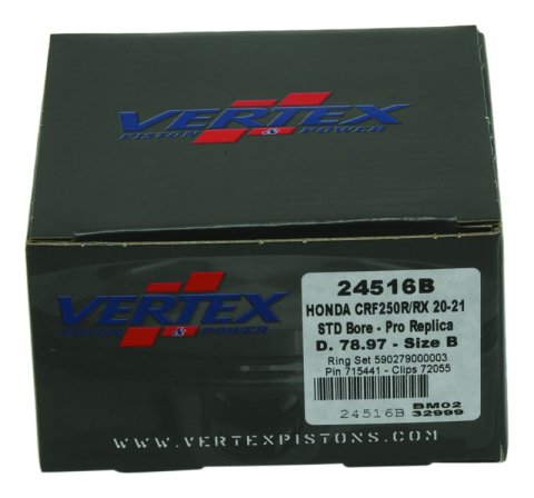 Vertex Piston 20-21 Honda CRF 250 R 250cc Forged Replica Piston Kit