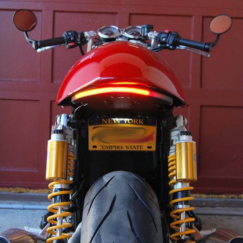 New Rage Cycles 16+ Triumph Thruxton / R 1200 Fender Eliminator Kit Tucked