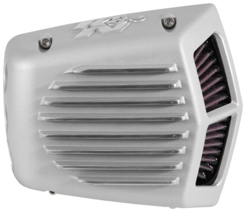 K&N Street Metal Intake System 08-16 Harley-Davidson Shaker Silver H/D Touring Models