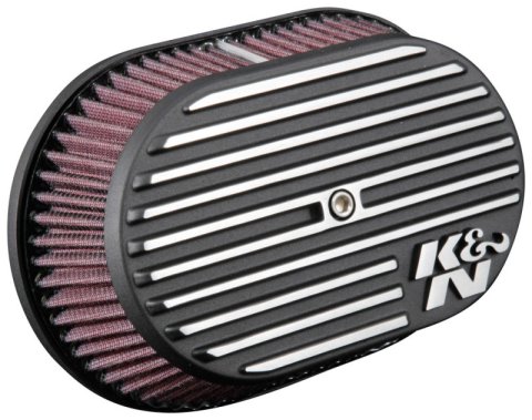 K&N Street Metal Intake System for 02-06 Harley-Davidson Road King F/I 88cl Side Draft Dyna/Softail